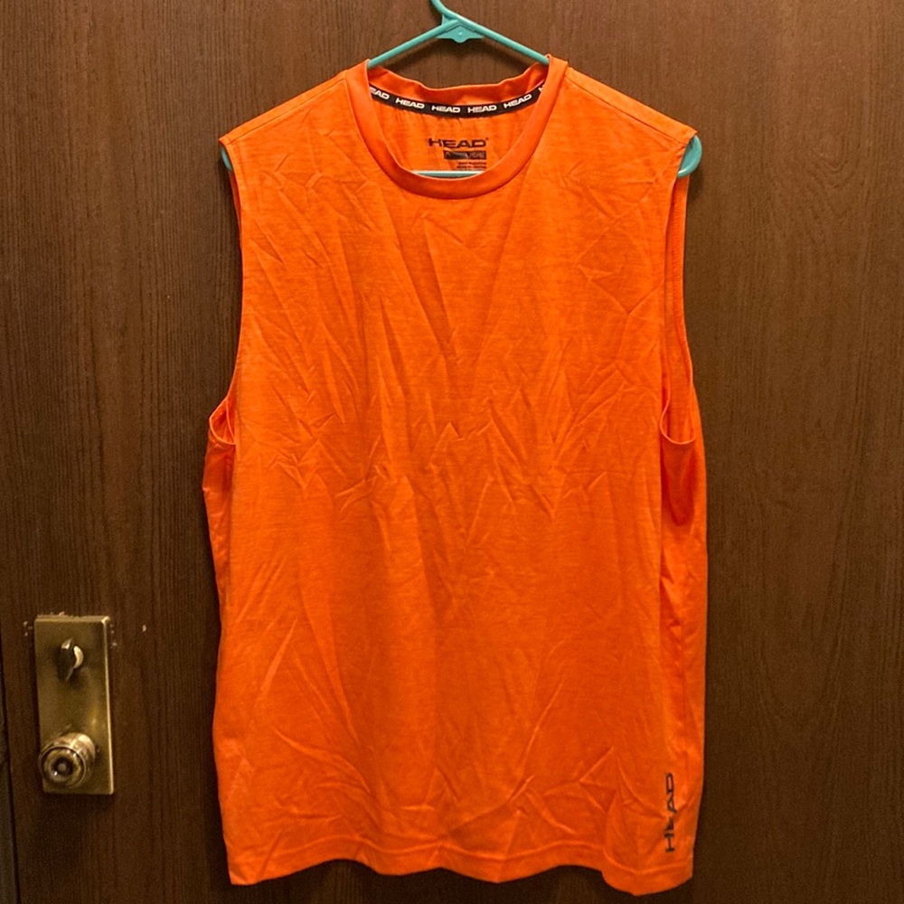 L tank Head brand orange